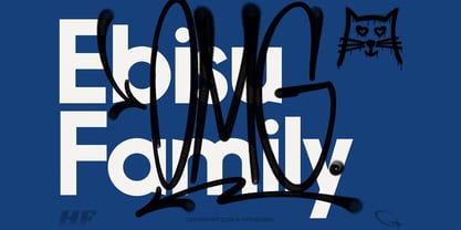 Ebisu Font Poster 6