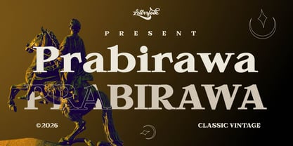 Prabirawa Font Poster 1