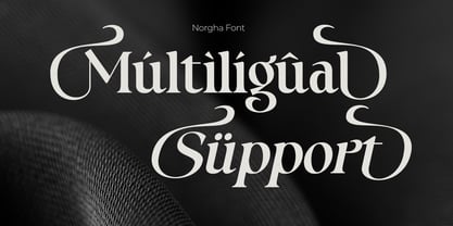 Norgha Font Poster 7
