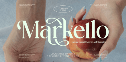 Markello Font Poster 1