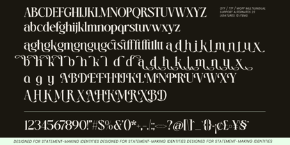 Markello Font Poster 6
