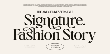 Markello Font Poster 2