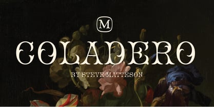 Coladero Font Poster 1
