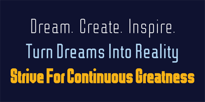 HS Core Font Poster 7