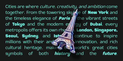 Glorytalk Sans Font Poster 11