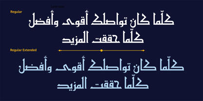 HS Jood Font Poster 13