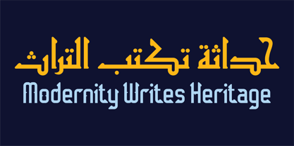 HS Jood Font Poster 6