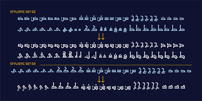HS Jood Font Poster 9