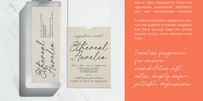 Belphia Font Poster 9