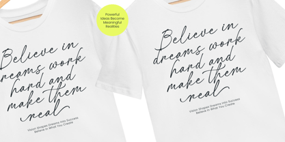 Belphia Font Poster 4