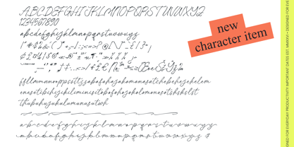 Belphia Font Poster 10