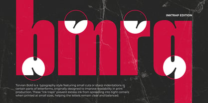 Torvion Font Poster 4