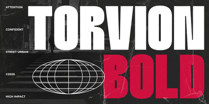 Torvion Font Poster 1