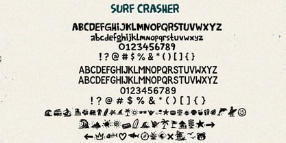 Surf Crasher Font Poster 6