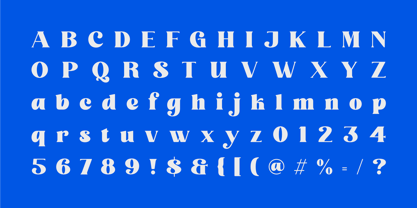 Solacine Font Poster 2