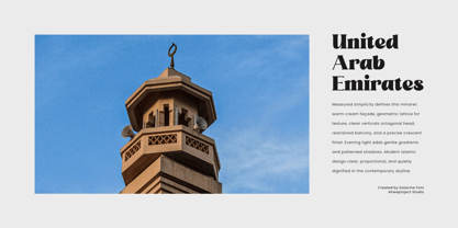 Solacine Font Poster 11