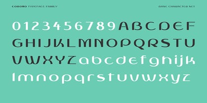 Cobono Font Poster 3