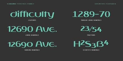 Cobono Font Poster 11