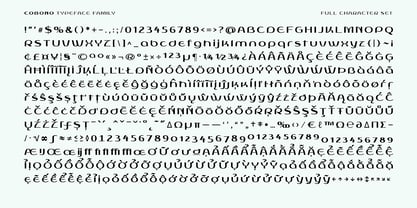 Cobono Font Poster 15