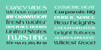 Cobono Font Poster 5