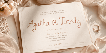 Springwish Font Poster 3