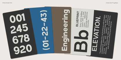 Prime Nordic Font Poster 3