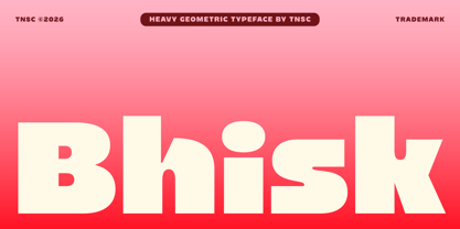 Bhisk Font Poster 1