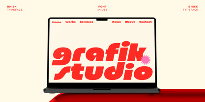 Bhisk Font Poster 10