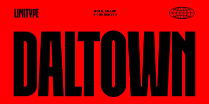 Daltown Font Poster 1