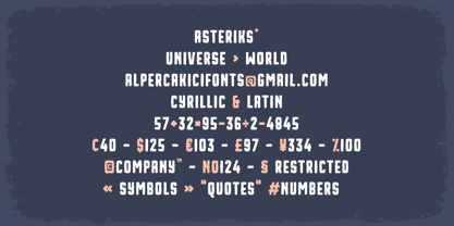 Aquanus Font Poster 11