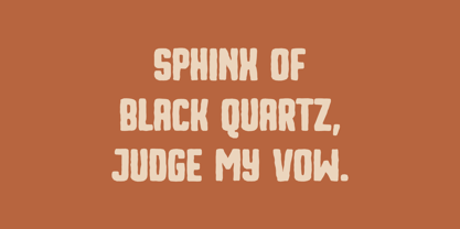 Aquanus Font Poster 4
