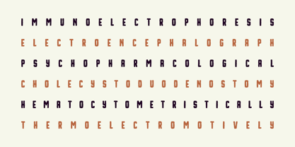 Aquanus Font Poster 6