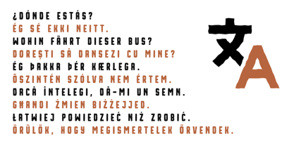 Aquanus Font Poster 9