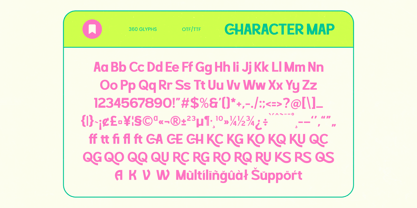 Koncers Font Poster 9