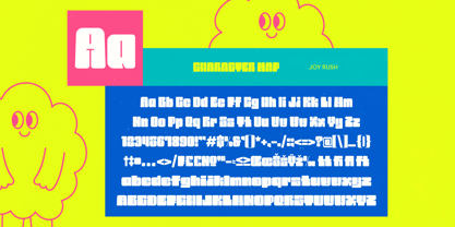 Joy Rush Font Poster 9
