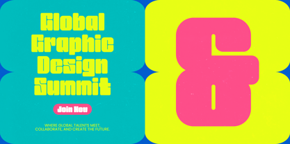 Joy Rush Font Poster 6