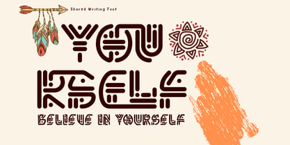Shared Writing Font Poster 3