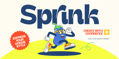 Sprink Font Poster 1