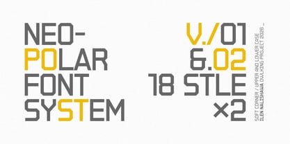 Neopolar V03s Font Poster 1