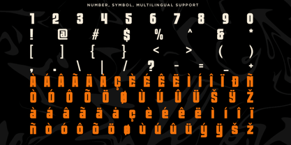 Anoord Font Poster 11