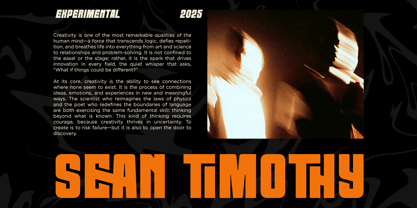 Anoord Font Poster 7