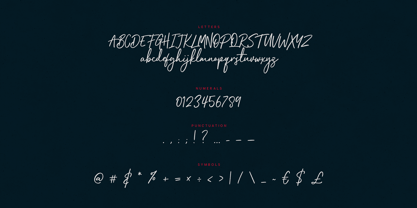 Misselle Font Poster 9