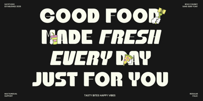 Sogra Font Poster 6