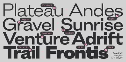 Suspiria Font Poster 10