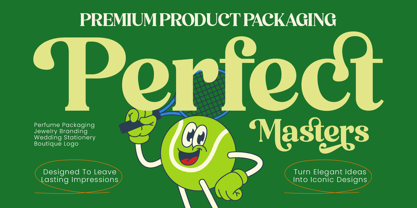 Perfect Masters Font Poster 1