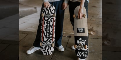 Forge Zone Font Poster 8