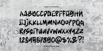 Forge Zone Font Poster 10