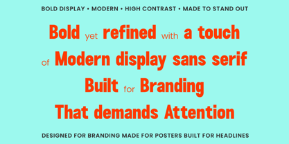Tenue Font Poster 8