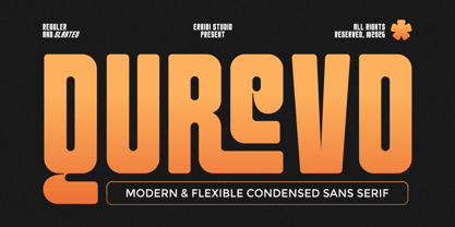 Qurevo Font Poster 1
