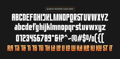 Qurevo Font Poster 11